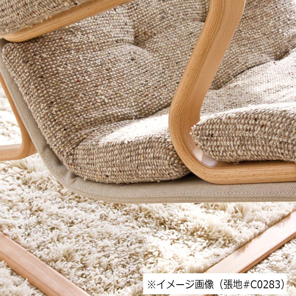 天童木工 ハイバックチェア「マットソン(Mathsson) M-0562WB-NT 」ホワイトビーチ材 布#サクソニーCO2083 ライトブラウン色【受注生産品】