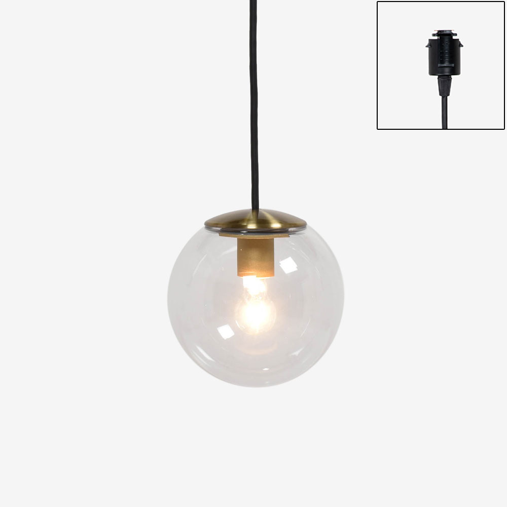 ペンダント「SUMICA グレープ SAP-010-1KC」直径15cm ランプ別売【ダクトレール取付専用】【受注生産品】