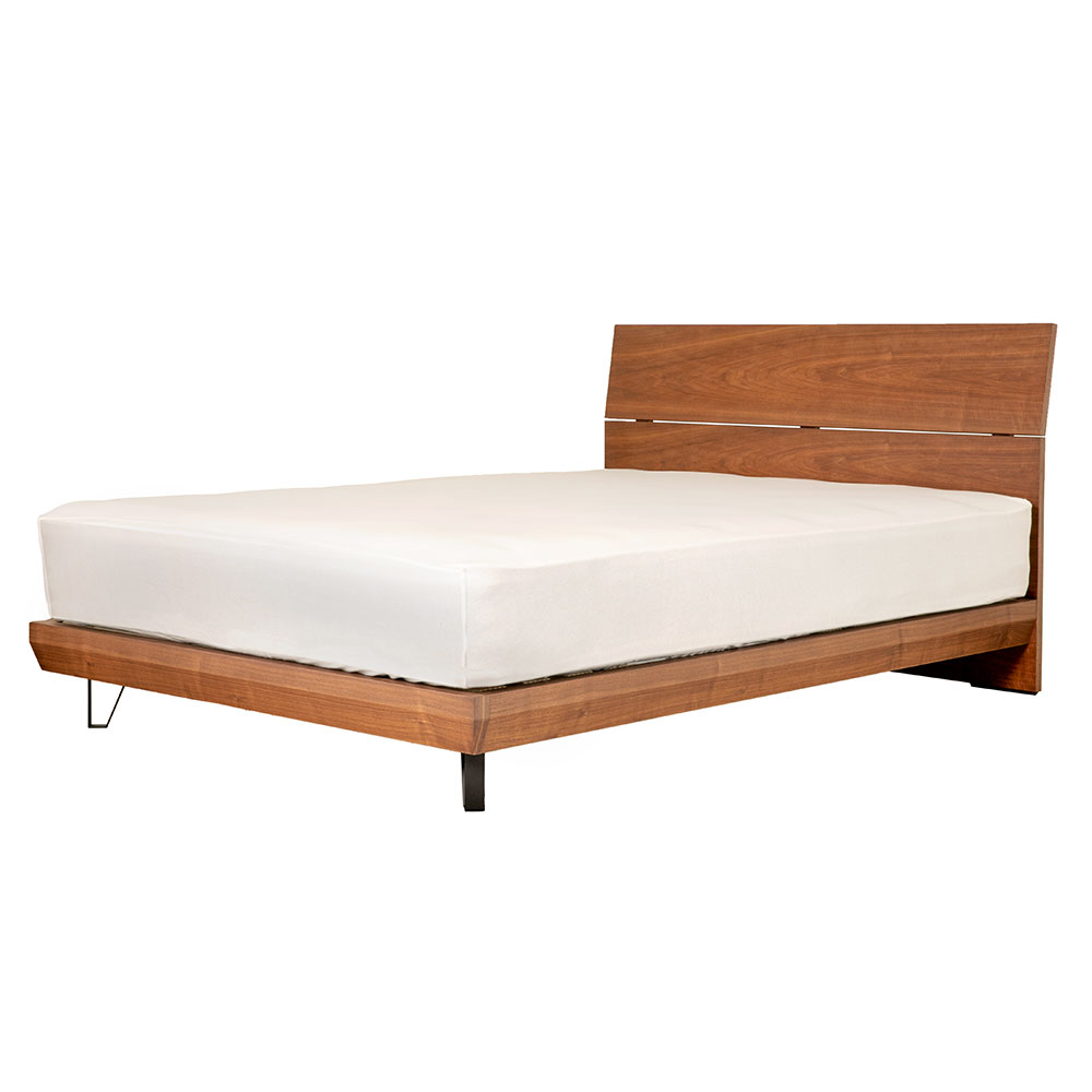 FranceBed（フランスベッド）ベッドフレーム「ニューフォレスト」 金属脚 天然木 全4色【受注生産品】