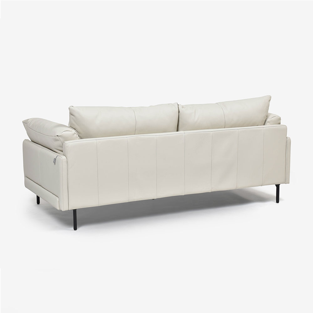 CORIUM(コリウム)ソファ 3人掛け 「ジェローム model.CO-0566」幅206cm 革#CO-JBE529E フロスト