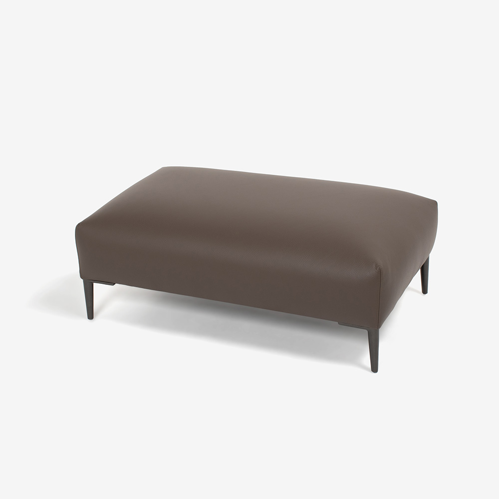 erba(エルバイタリア)オットマン「イスタンテ」革トープ色【お手入れキットの特典付き】