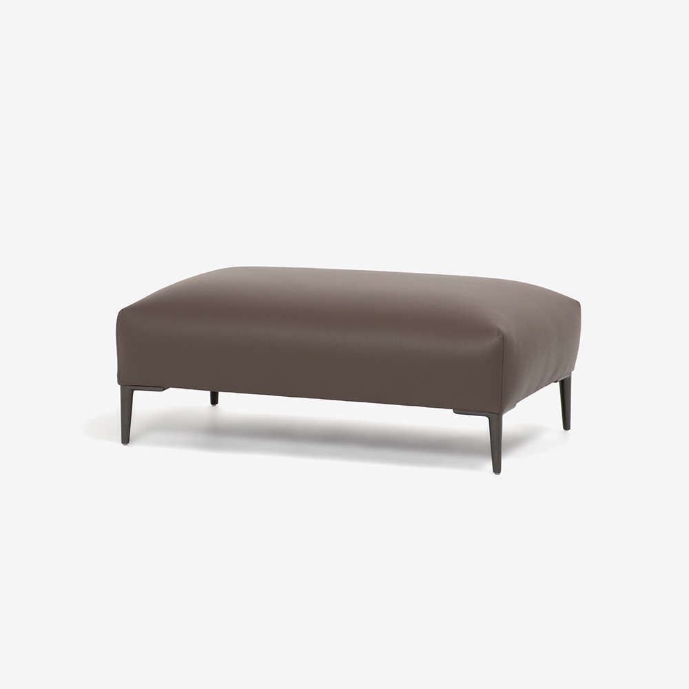erba(エルバイタリア)オットマン「イスタンテ」革トープ色【お手入れキットの特典付き】