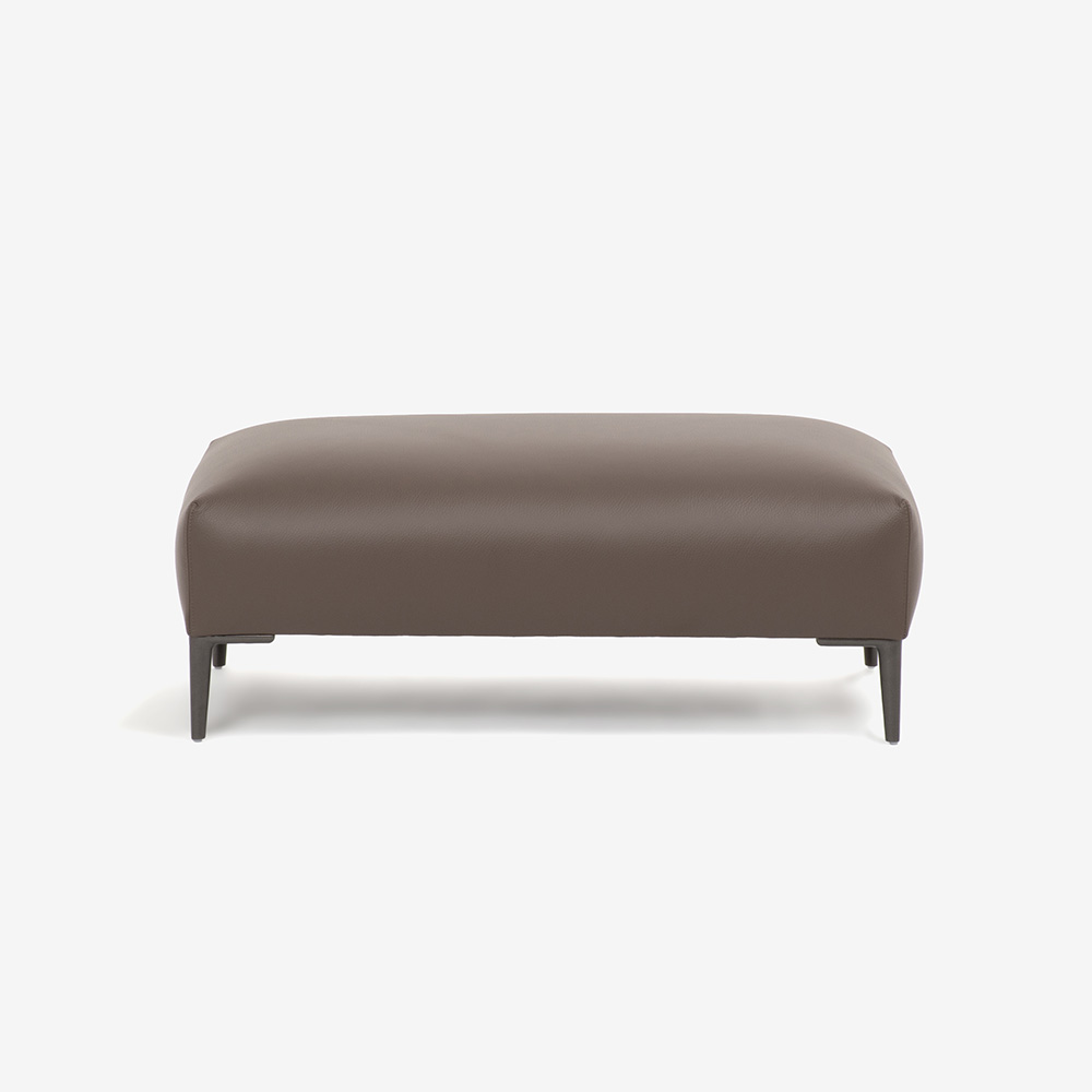 erba(エルバイタリア)オットマン「イスタンテ」革トープ色【お手入れキットの特典付き】