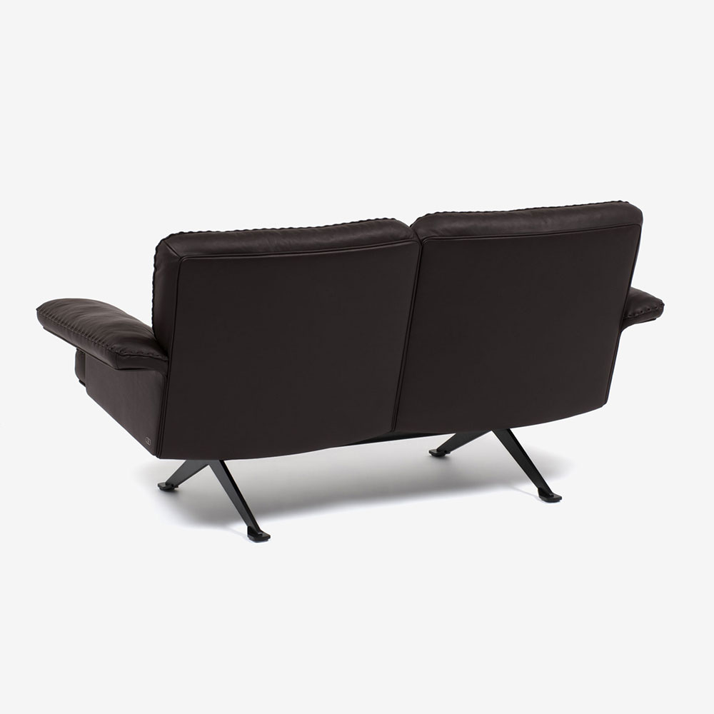 de Sede(デセデ)ラブソファ「DS-31/102」革ダークブラウン色