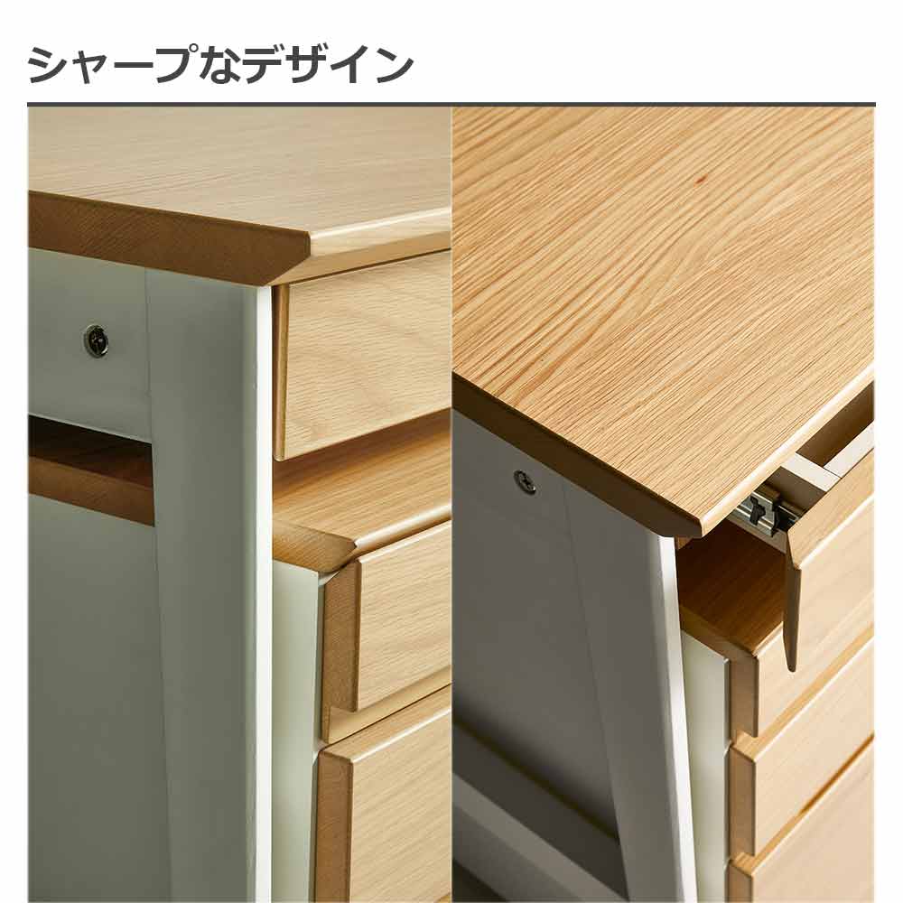 デスク「リニアミオ コンポーネントタイプ ZD-100」幅100cm 全2色