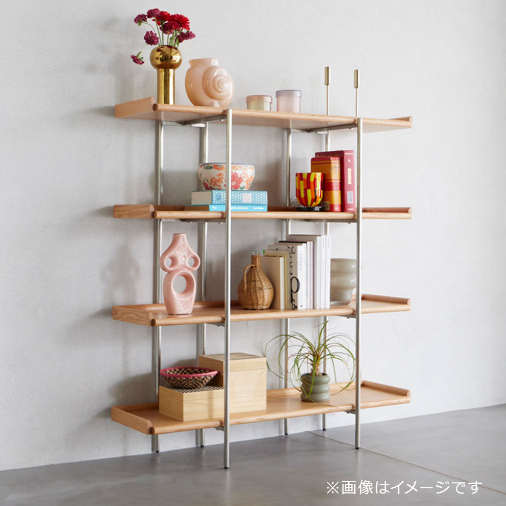 シェルフ 「キスト 」 幅120cm オーク材 全2サイズ【セール対象品のため5%OFF】