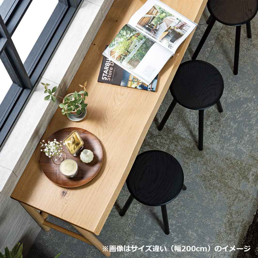 浜本工芸 カウンターテーブル「CT-4903」幅150cm オーク材 プレミアムオーク(PR)色［No.4900］