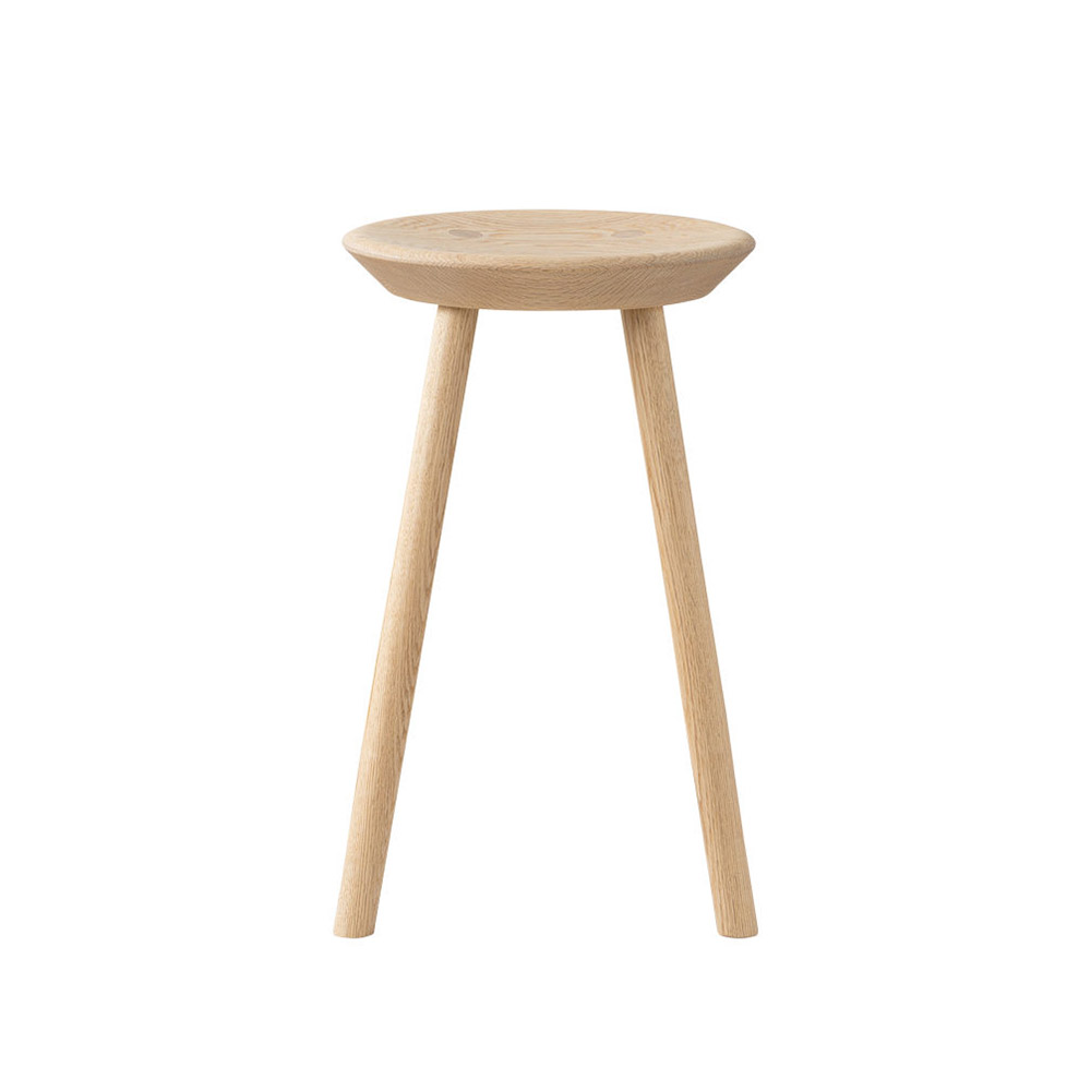 浜本工芸 スツール「No.7503」高さ50cm オーク材 プレミアムオーク(PR)色［No.7500］