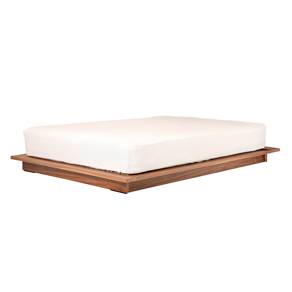 FranceBed（フランスベッド）ベッドフレーム「グランドヴェール 」ヘッドボード無 天然木 全4色【受注生産品】