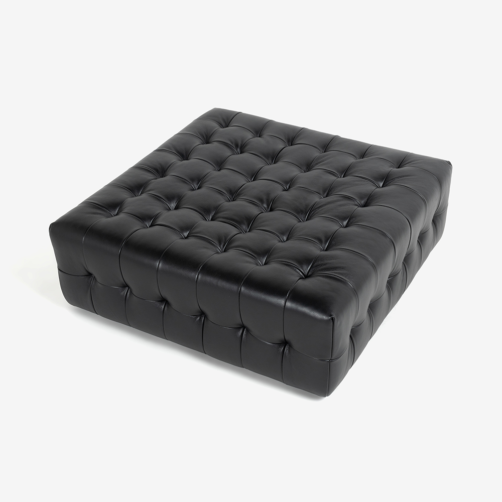 スツール「5166」革ブラック #J-023C 幅101cm【セール対象品のため50%OFF】
