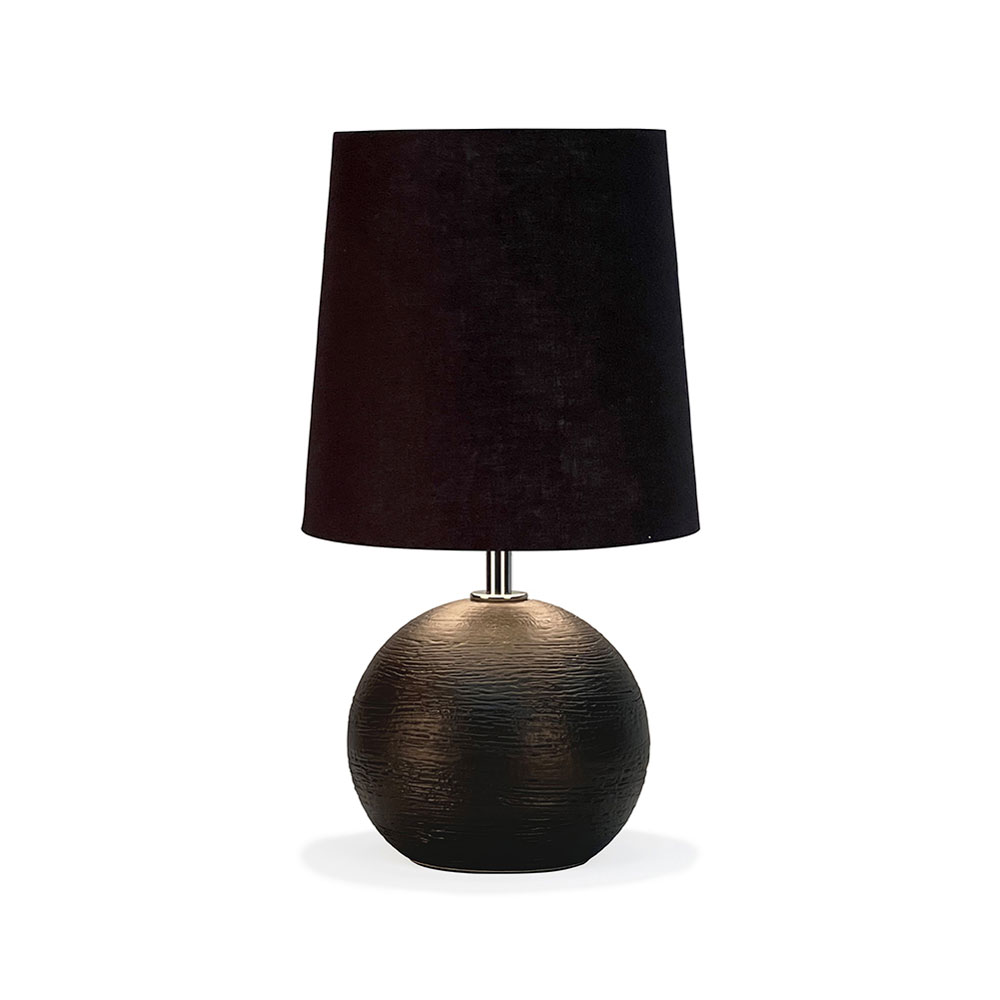 テーブルスタンド「mimi lamp ミスティカル HT1008-BK-CBK」ランプ別売