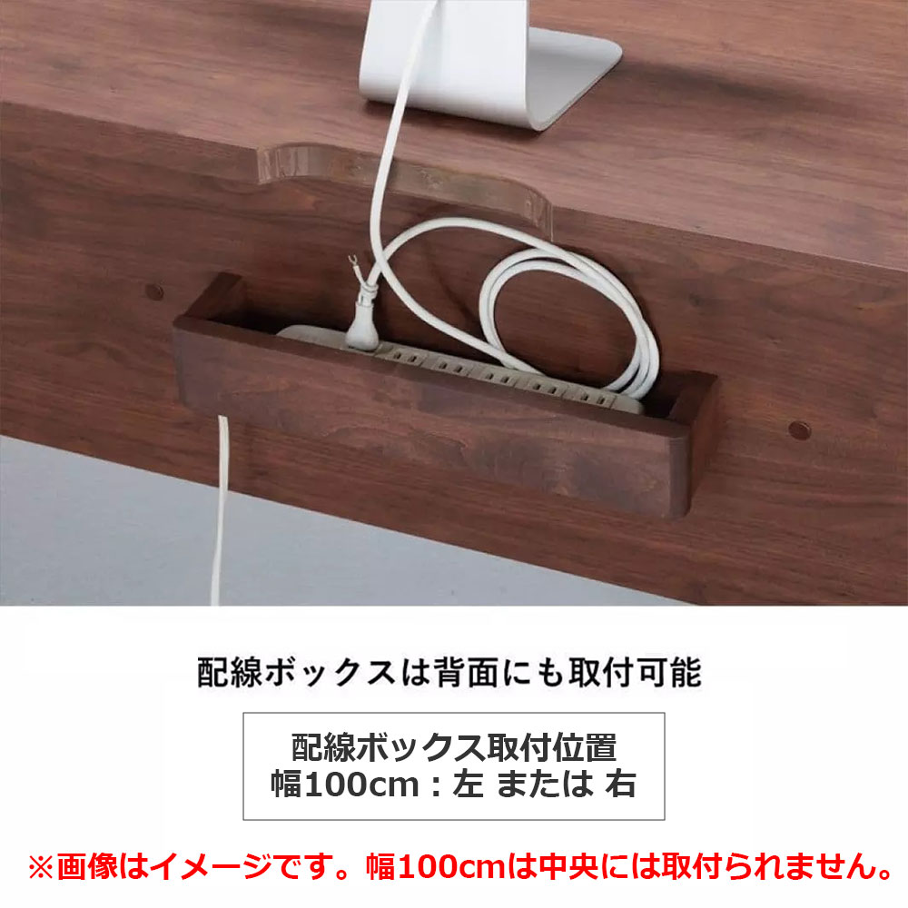 hotta woody（堀田木工所）デスク「ディアス 618」幅100cm 奥行60cm 全2色