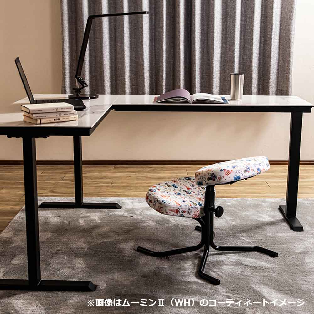 デスクチェア「バランスチェア」柄カバー 全4色