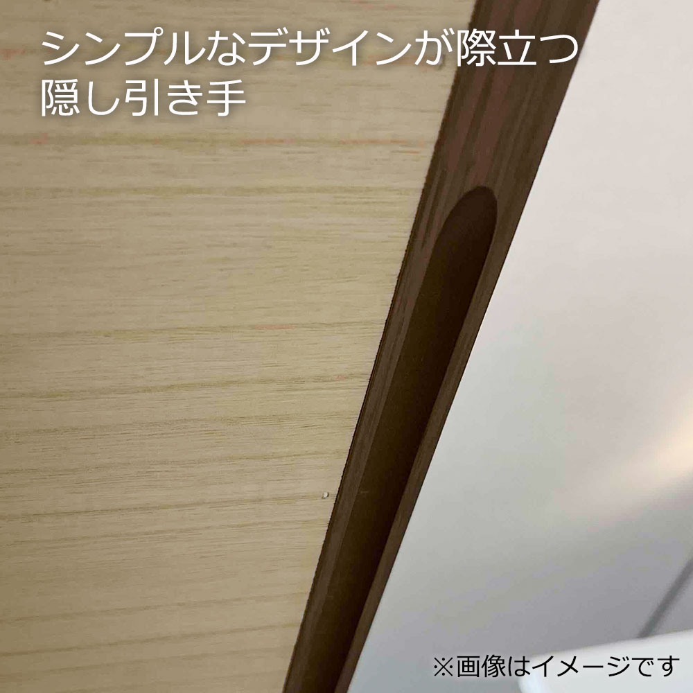 ドレッサー「アビィ2」幅60cm ホワイトオーク材グレー（GY）色【受注生産品】