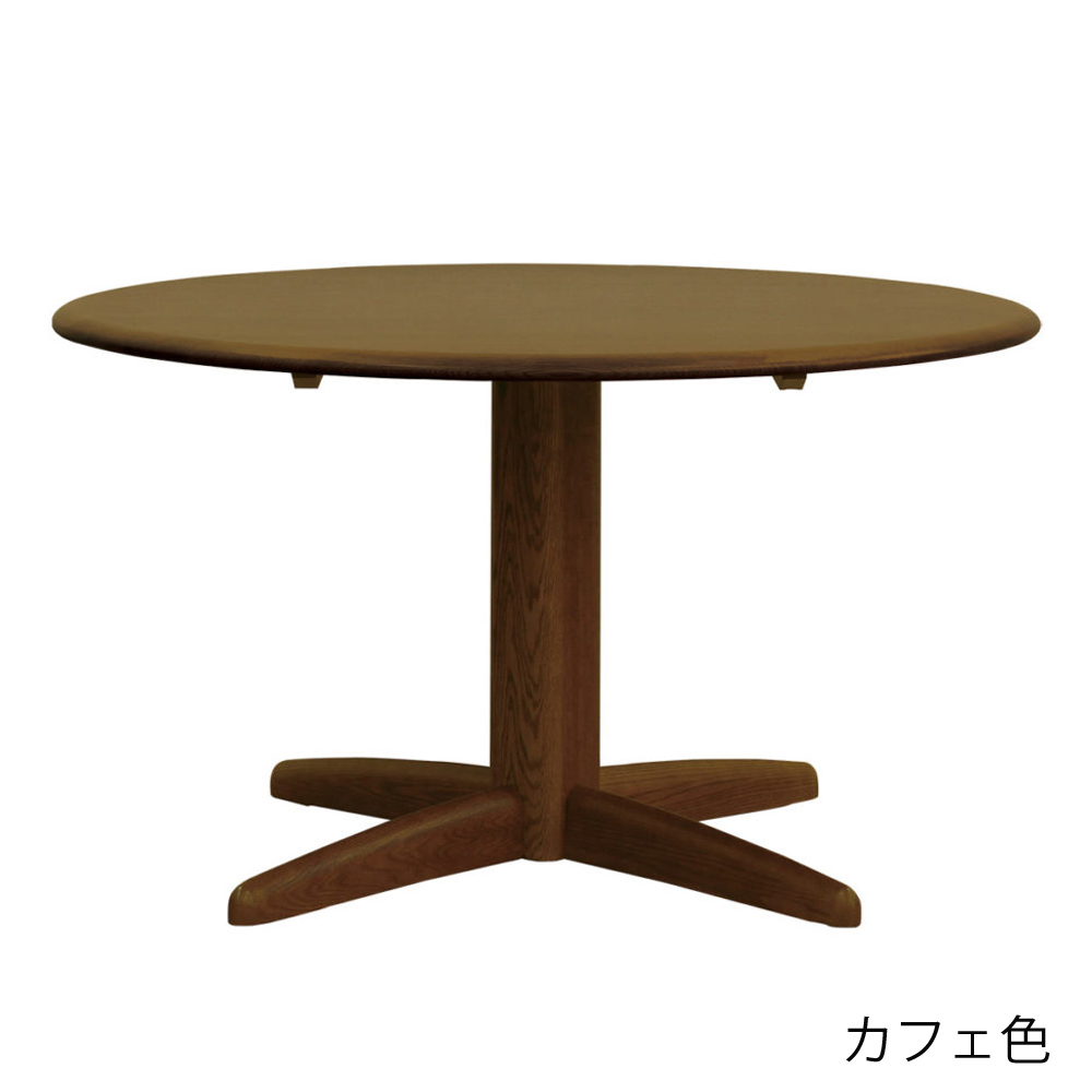 浜本工芸　ダイニングテーブル「DT-1700〜1708」円形 ナラ材 全3色 全2サイズ［No.1700］