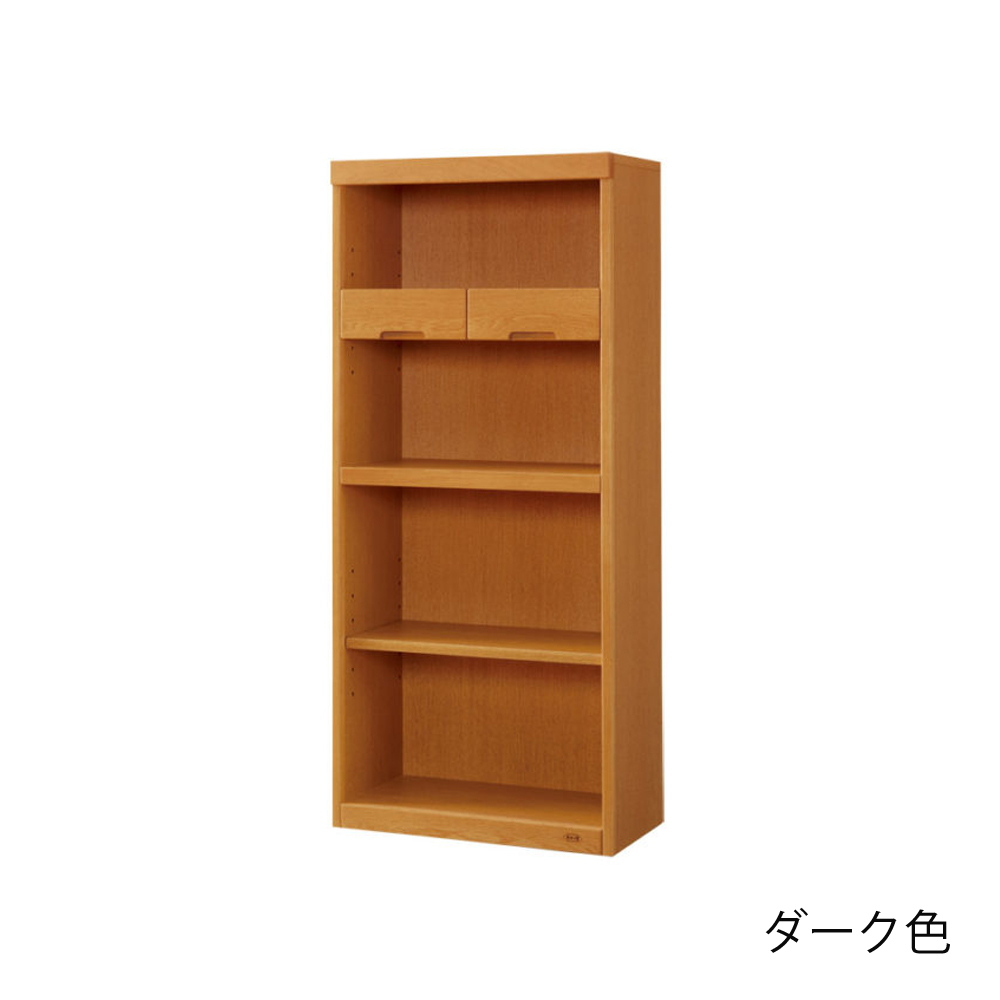 浜本工芸　書棚「No.8604B・No.8600B・No.8608B」オープンロータイプ 幅60.1cm 全3色［No.8600］