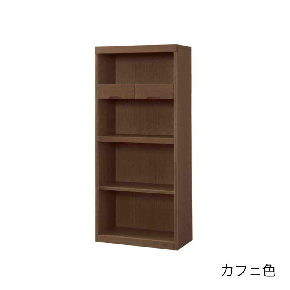浜本工芸　書棚「No.8604B・No.8600B・No.8608B」オープンロータイプ 幅60.1cm 全3色［No.8600］