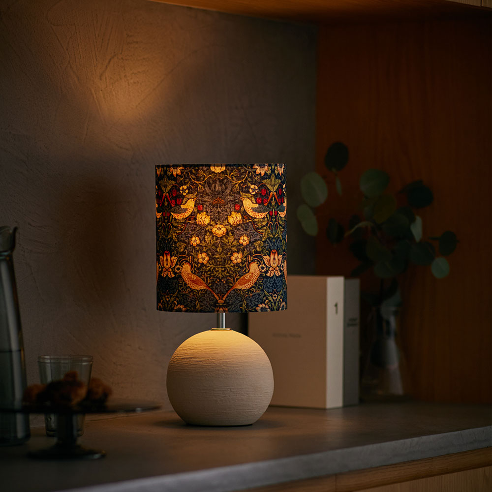 テーブルスタンド「mimi lamp いちご泥棒 HT1008-WH-STC」ランプ別売