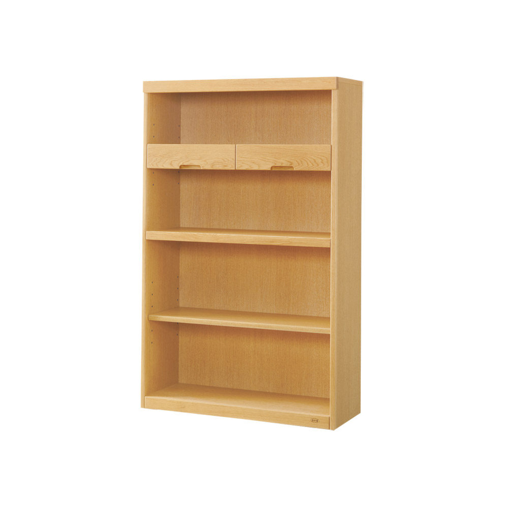 浜本工芸　書棚「No.8604B・No.8600B・No.8608B」オープンロータイプ 幅85.1cm 全3色［No.8600］