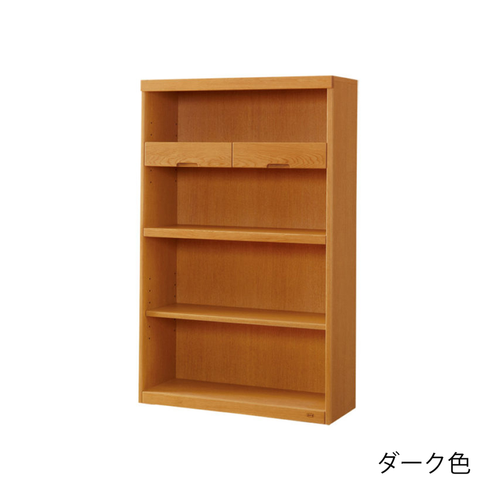 浜本工芸　書棚「No.8604B・No.8600B・No.8608B」オープンロータイプ 幅85.1cm 全3色［No.8600］