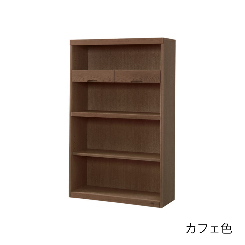 浜本工芸　書棚「No.8604B・No.8600B・No.8608B」オープンロータイプ 幅85.1cm 全3色［No.8600］