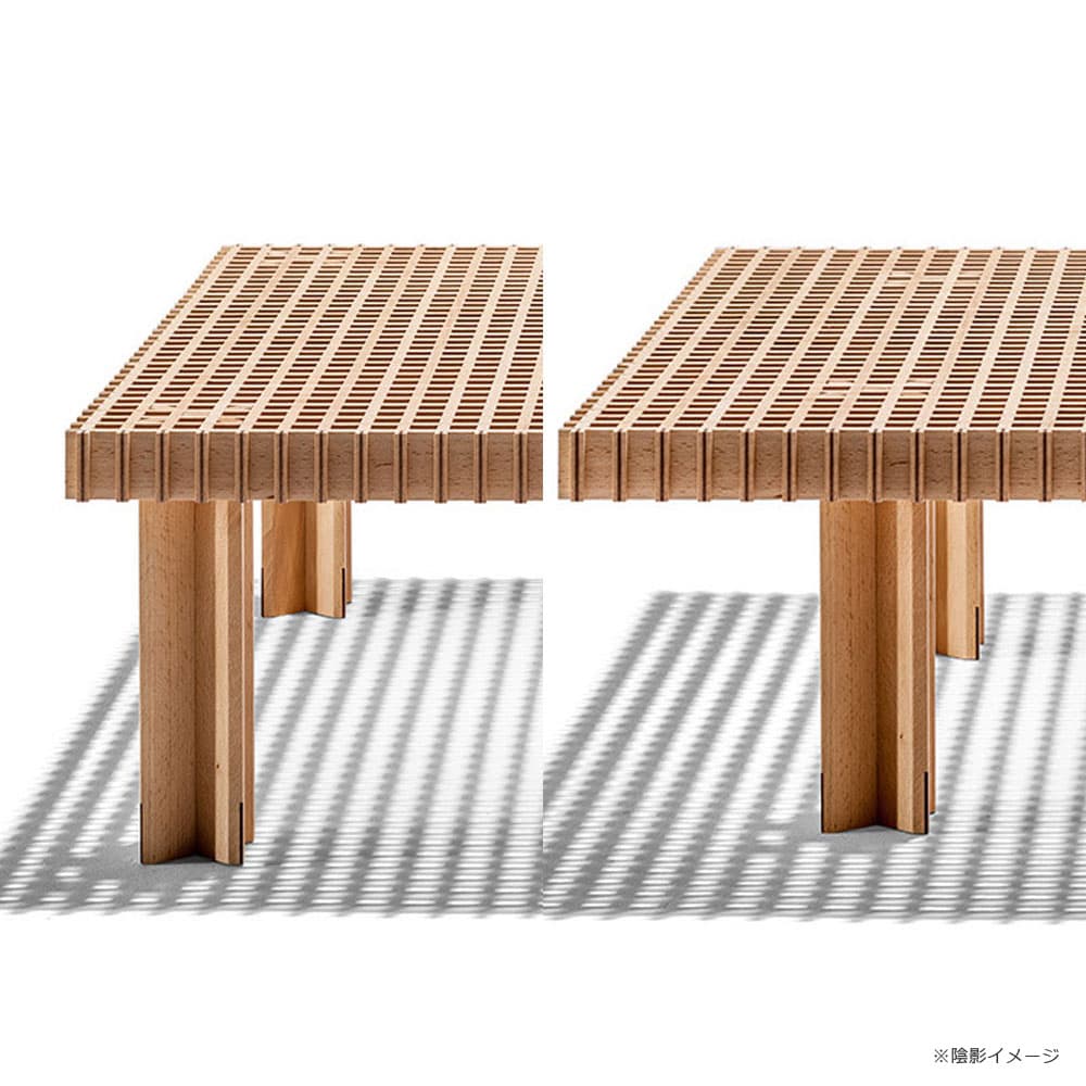 PoltronaFrau(ポルトローナ・フラウ)センターテーブル「キョウト」幅102cm ビーチ材