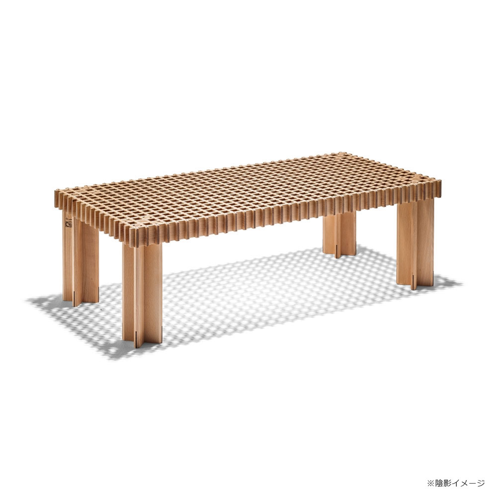 PoltronaFrau(ポルトローナ・フラウ)センターテーブル「キョウト」幅102cm 奥行50cm ビーチ材