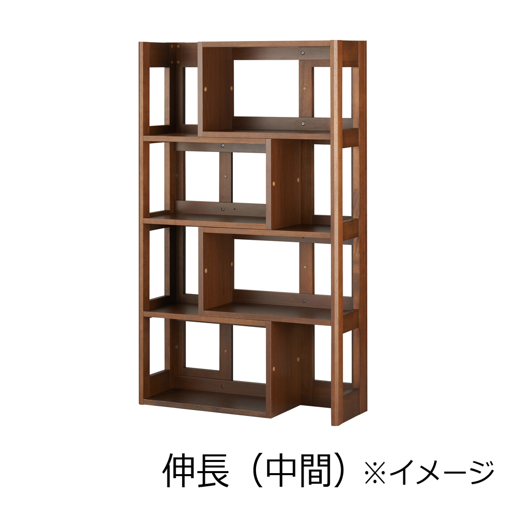 エクステンションシェルフ「ビーノ BDB-179WT」ナラ材 WT色【セール対象品のため5%OFF】