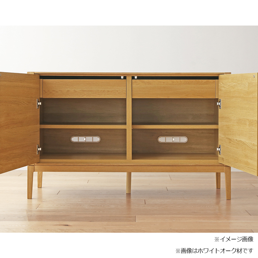 サイドボード「モル」幅120cm ウォールナット材