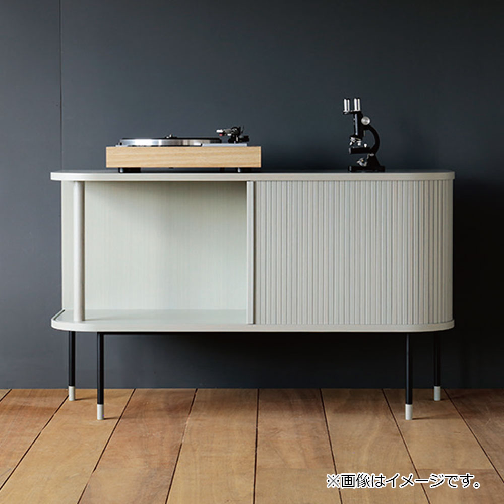 AKI+(アキプラス)オープンチェスト「JYABARA ジャバラ」ロータイプ 高さ72cm オーク材全2色 脚部:サンドブラック【受注生産品】【セール対象品のため5%OFF】