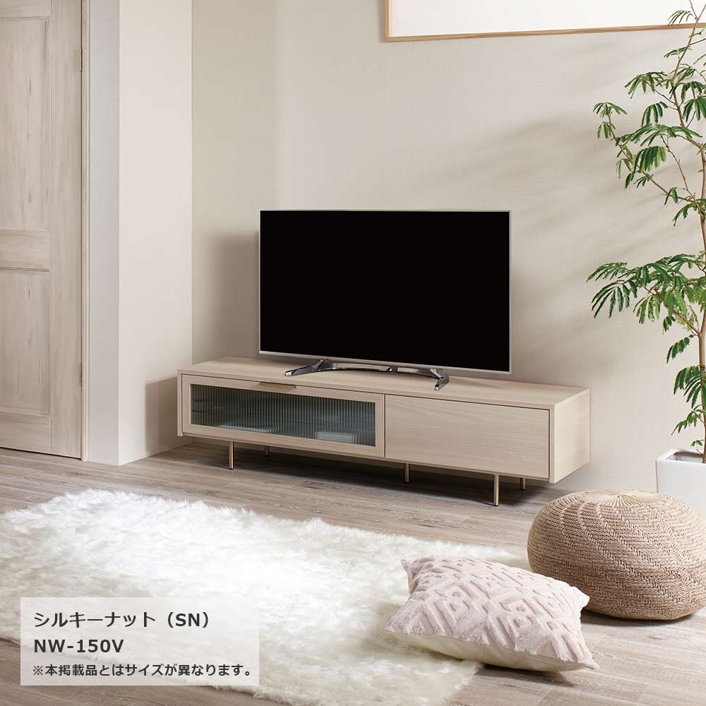 Pamouna（パモウナ）テレビボード「NW-180V」幅180cm 全4色【オンラインショップ限定品】