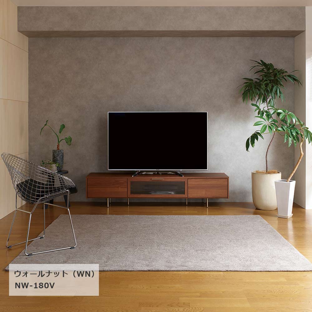 Pamouna（パモウナ）テレビボード「NW-180V」幅180cm 全4色【オンラインショップ限定品】