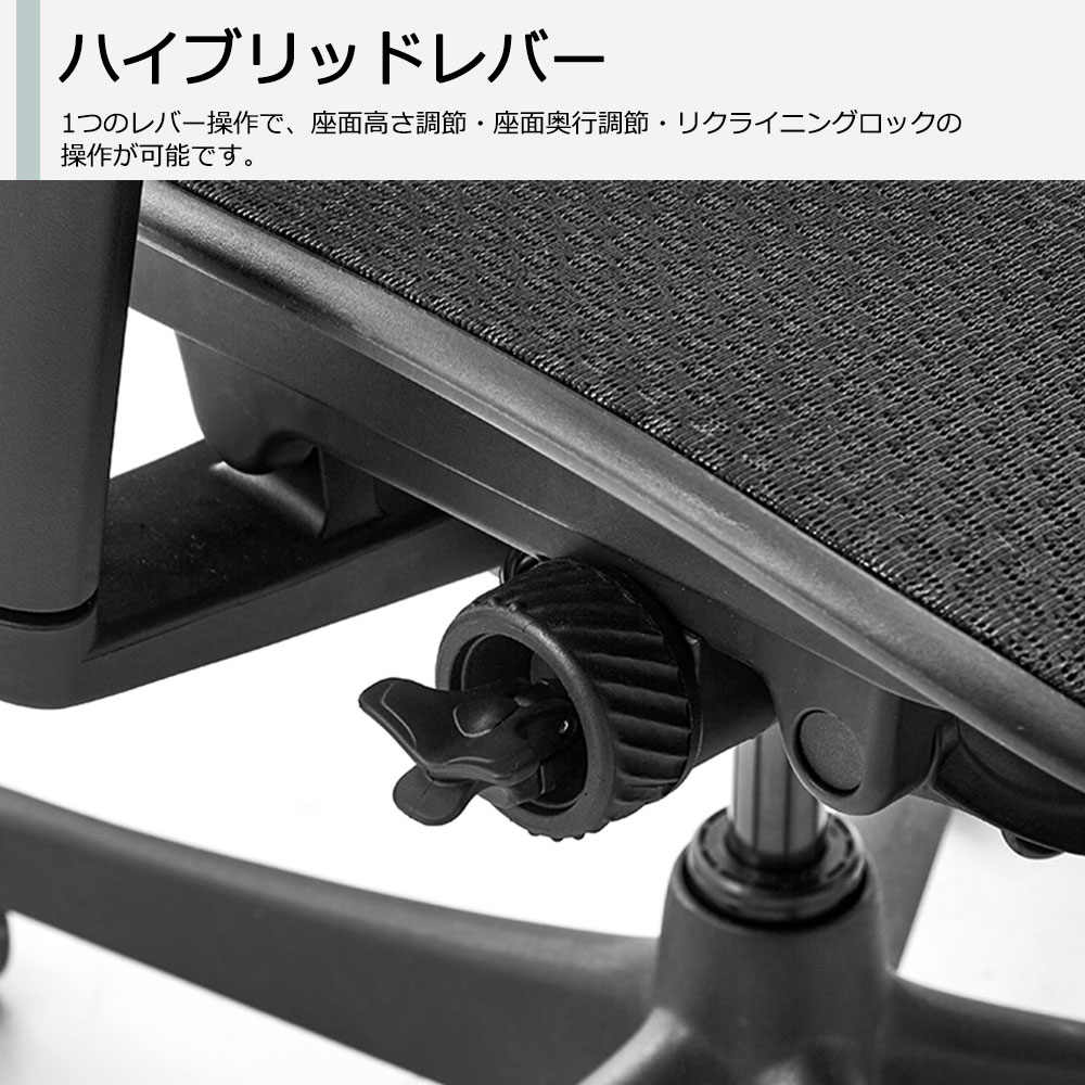 Ergohuman(エルゴヒューマン)「エルゴヒューマンFIT2 Lite」全2色【オンラインショップ限定品】