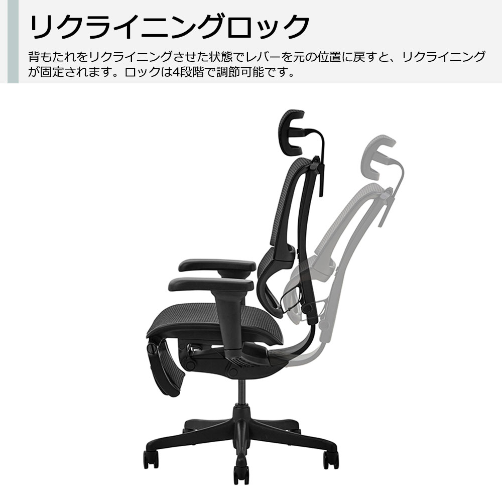 Ergohuman(エルゴヒューマン)「エルゴヒューマンFIT2 Lite」全2色【オンラインショップ限定品】