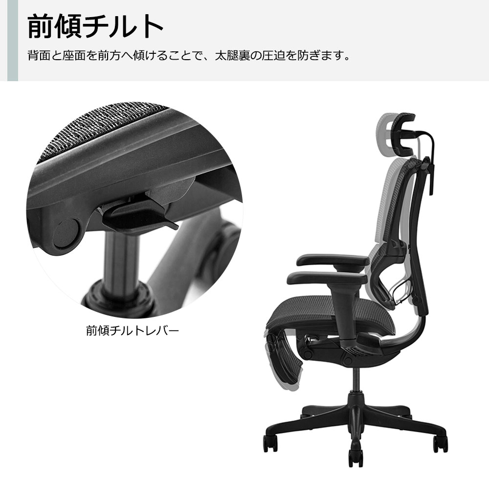 Ergohuman(エルゴヒューマン)「エルゴヒューマンFIT2 Lite」全2色【オンラインショップ限定品】