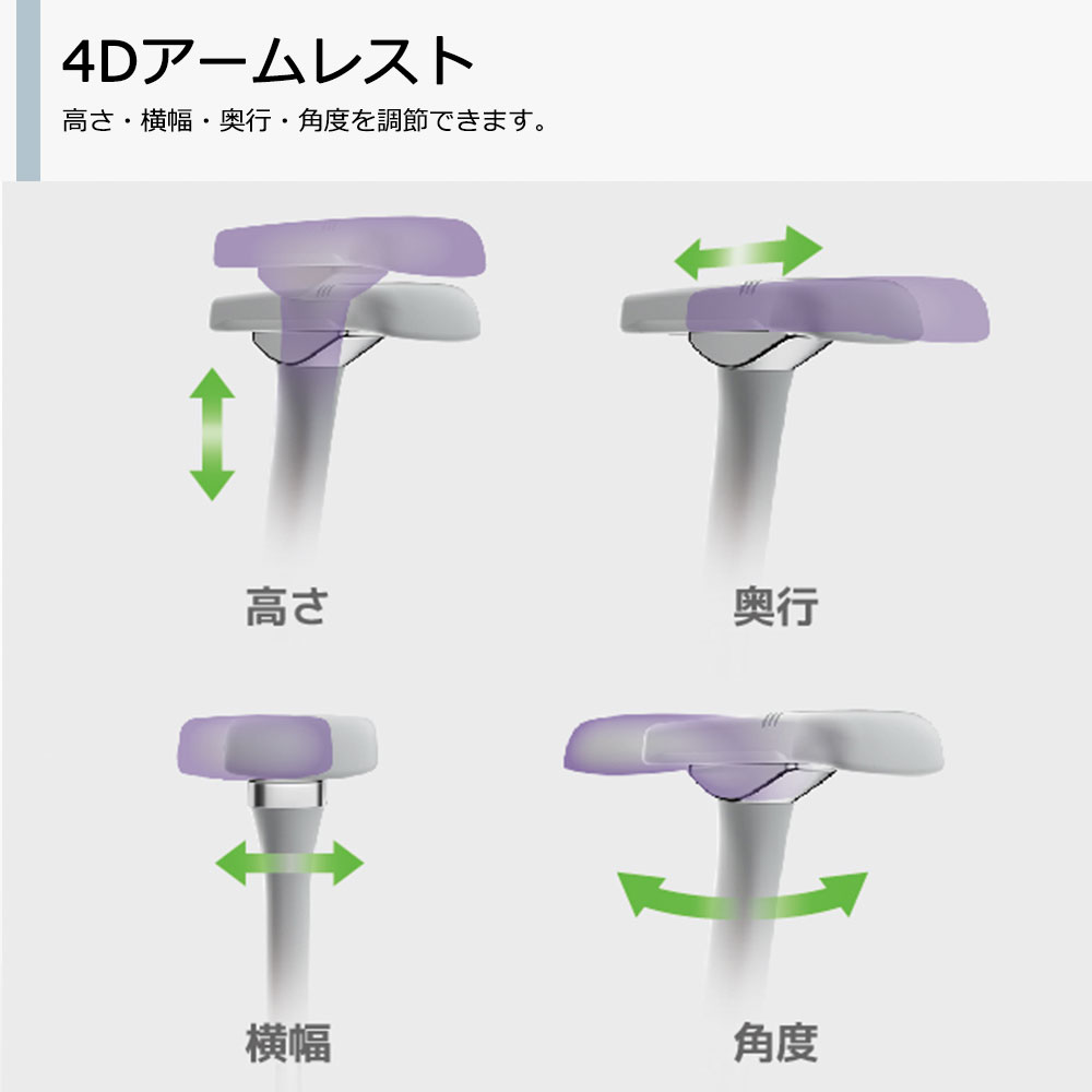 Ergohuman(エルゴヒューマン)「エルゴヒューマンPRO2 Ottoman EHP2-LPL-DR」フレーム全2色 張地全5色