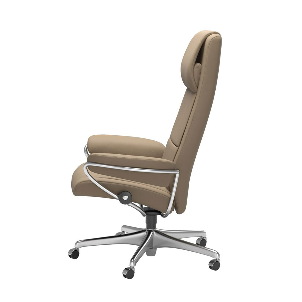 EKORNES(エコーネス)デスクチェア「ストレスレス パリ(M)オフィス」革#パロマ フンギ