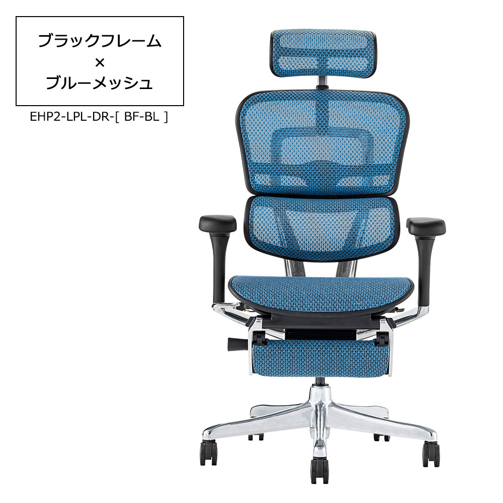 Ergohuman(エルゴヒューマン)「エルゴヒューマンPRO2 Ottoman EHP2-LPL-DR」フレーム全2色 張地全5色