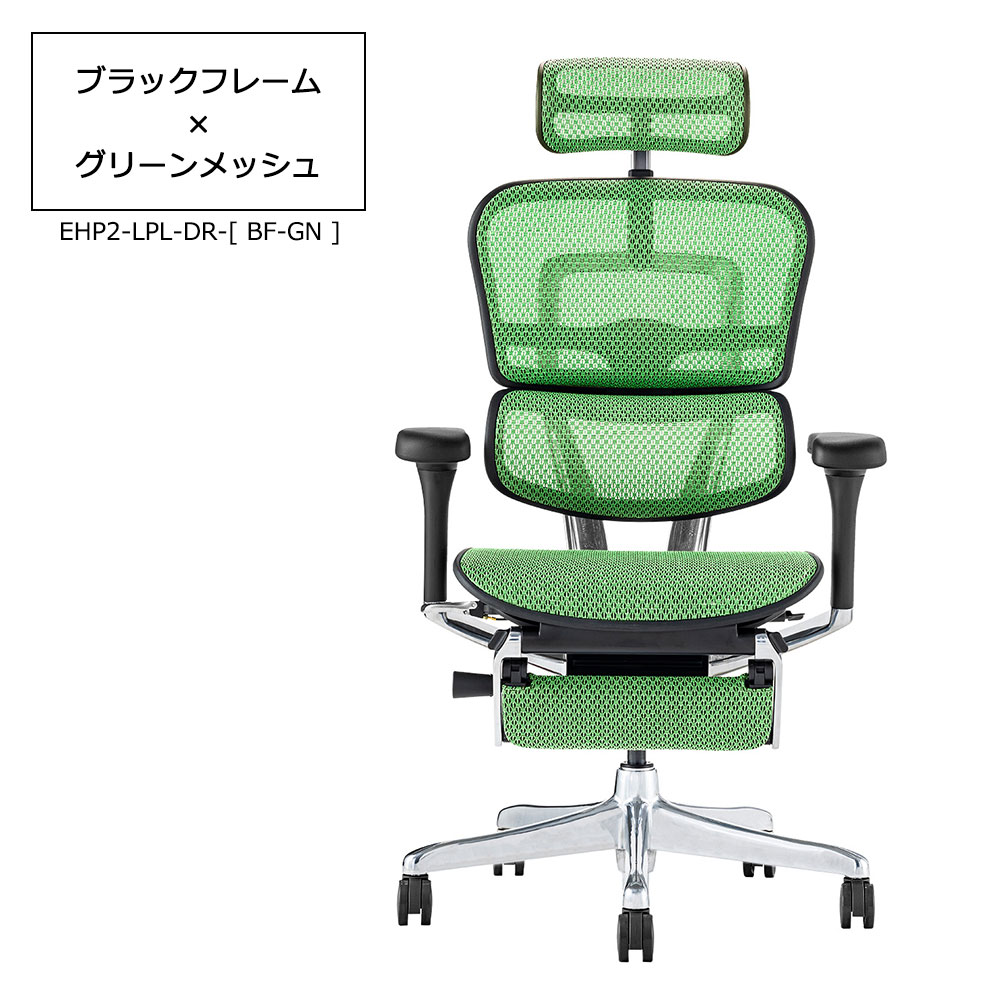 Ergohuman(エルゴヒューマン)「エルゴヒューマンPRO2 Ottoman EHP2-LPL-DR」フレーム全2色 張地全5色