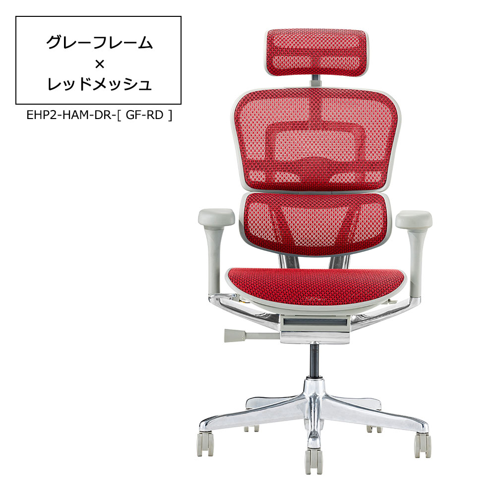 Ergohuman(エルゴヒューマン)「エルゴヒューマンPRO2 High EHP2-HAM-DR」フレーム全2色 張地全5色