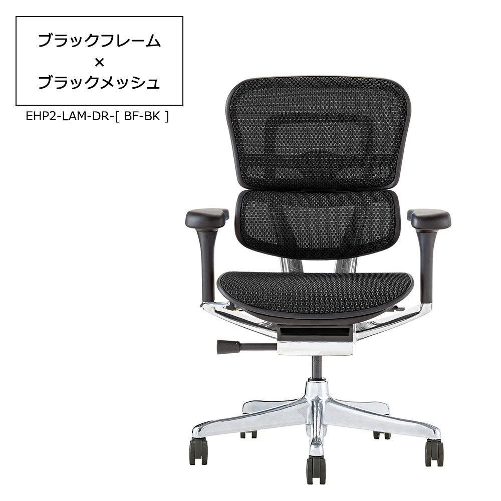 Ergohuman(エルゴヒューマン)「エルゴヒューマンPRO2 Low EHP2-LAM-DR」フレーム全2色 張地全5色