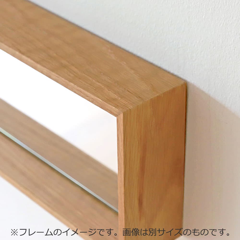 ボックスミラー「3535ミラー」幅35cm 高さ35cm 全2色