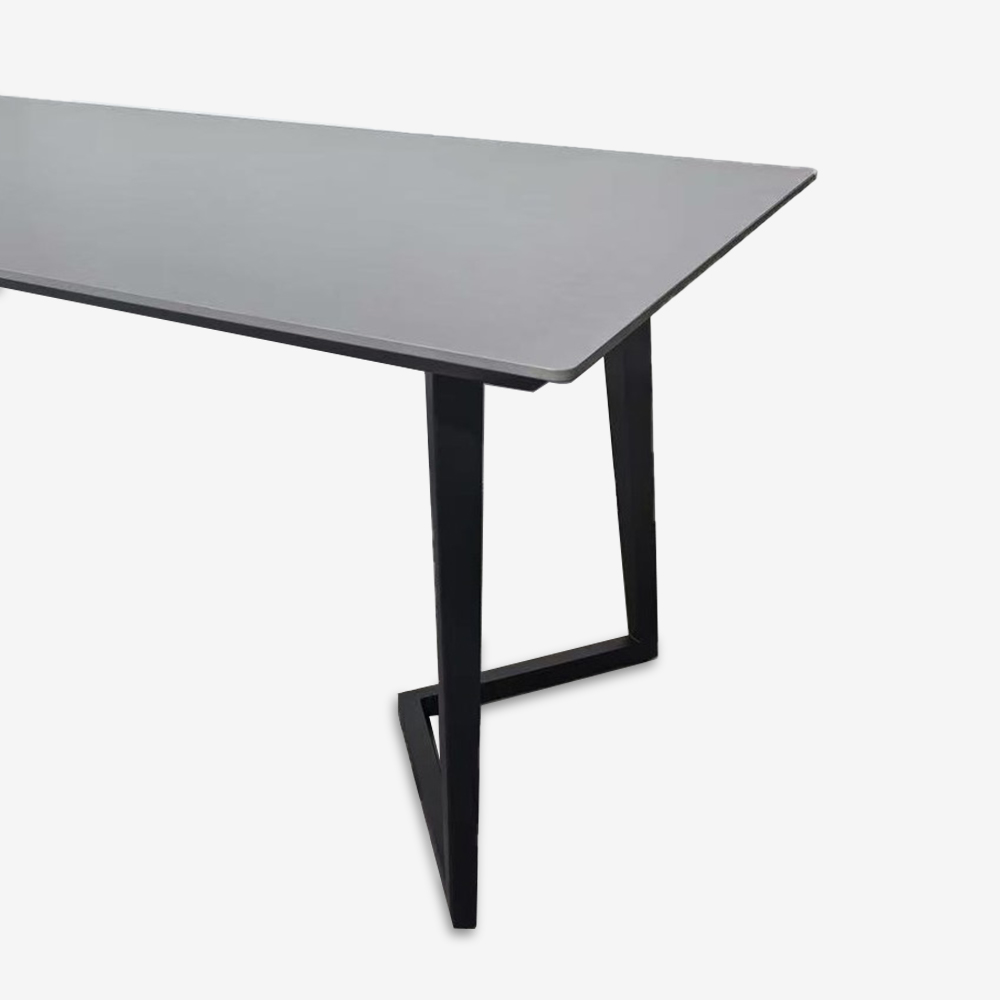 ダイニングテーブル「グレイス」セラミック天板 グレー色 全3サイズ