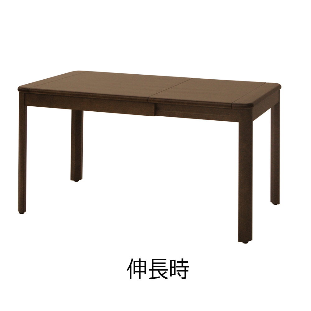 伸長式ダイニングテーブル「Rifaction(リファクション)DT-R9135」幅90-135cm オーク材全2色