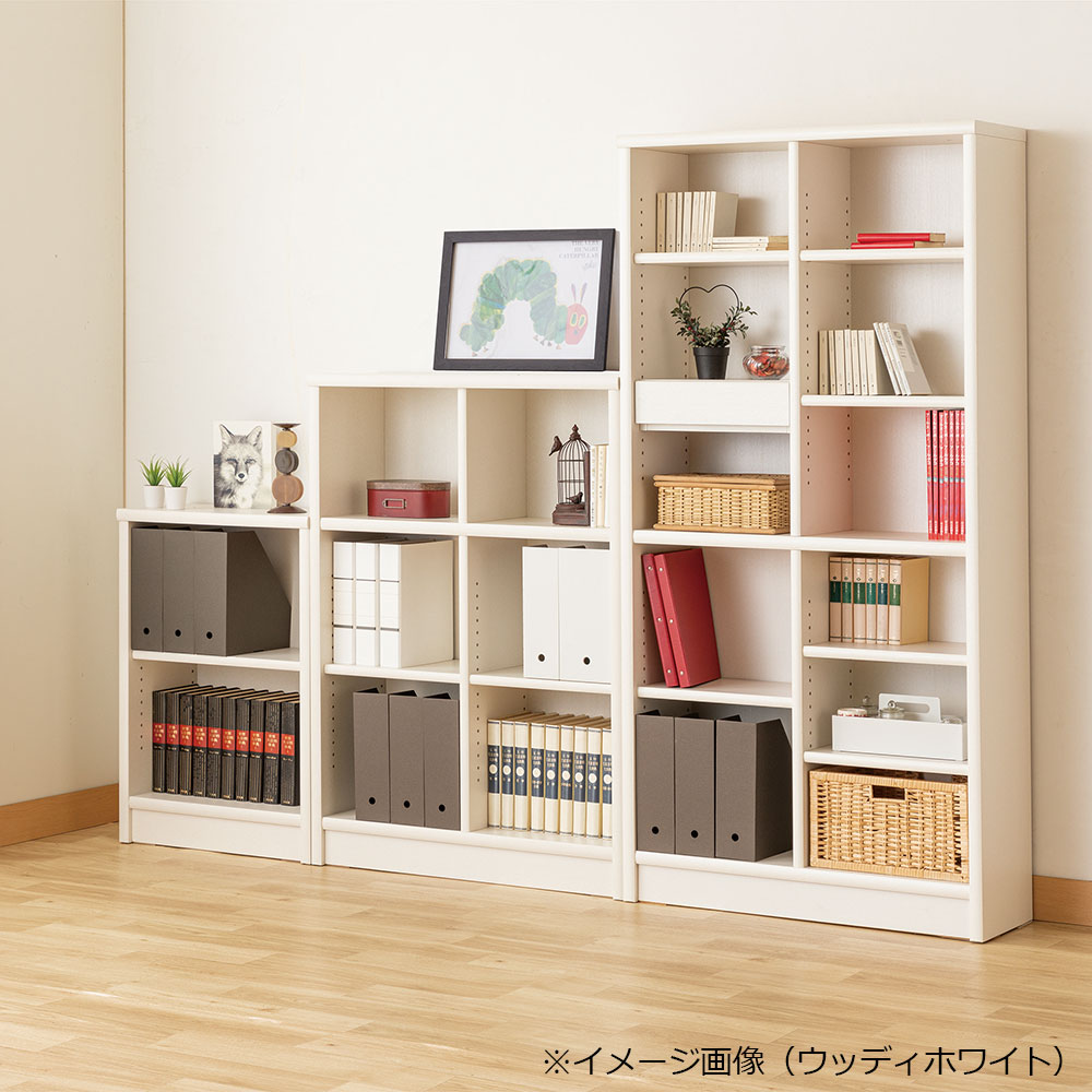 小島工芸　書棚 「Nアコード 90M」幅90.3cm ミドルタイプ 全4色【セール対象品のため5%OFF】