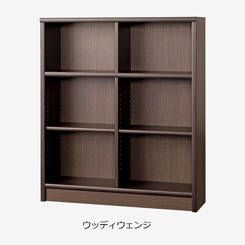 小島工芸 書棚 「Nアコード 105M」幅106.3cm ミドルタイプ 全4色【セール対象品のため5%OFF】