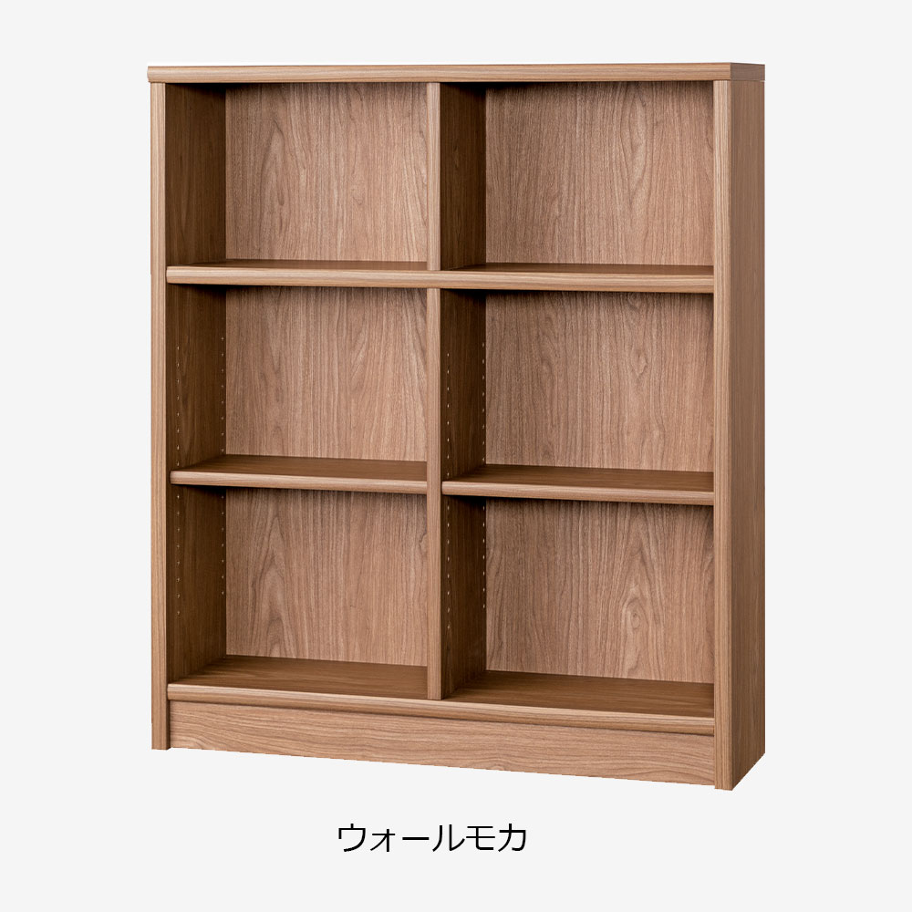 小島工芸 書棚 「Nアコード 105M」幅106.3cm ミドルタイプ 全4色【セール対象品のため5%OFF】