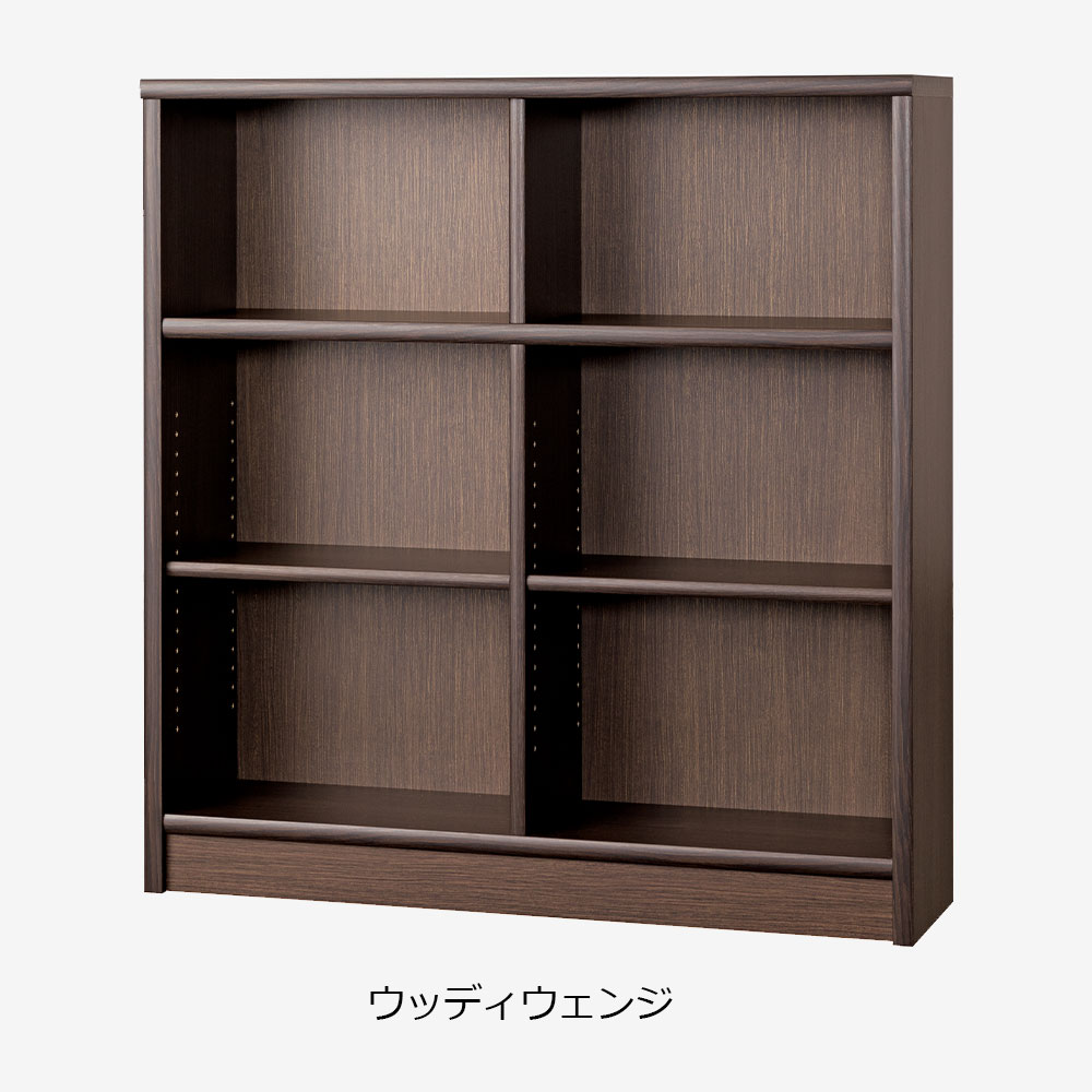 小島工芸　書棚 「Nアコード 120M」幅118.3cm ミドルタイプ 全4色【セール対象品のため5%OFF】