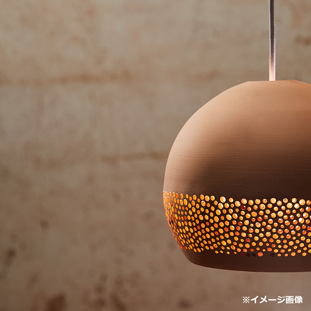 ペンダント「POT-SPONGE RO30RE」直径28cm ランプ別売