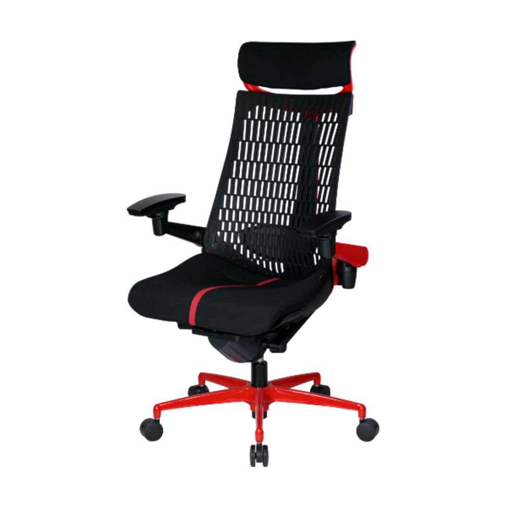 ゲーミングチェア「アクトゲーミング KG427-GAME-RED」レッド